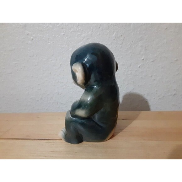 RARE VTG GOEBEL SITTING BABY CHIMPANZEE MONKEY FIGURINE # 541 GERMANY - Picture 4 of 12